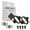 Black-BH-51, variant on BUCKLOS Bike Cleats Compatible with Shimano SPD Clip Pedals Mountain Bike Cleats for MTB/Gravel/Indoor Cycling/Mountain Bicycle Shoes Float Adjustment BH-51 / BH-56