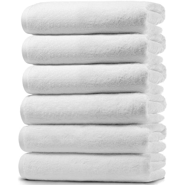 Canadian Linen Regal Basic Economy White Small Bath Towel 22x44 inches