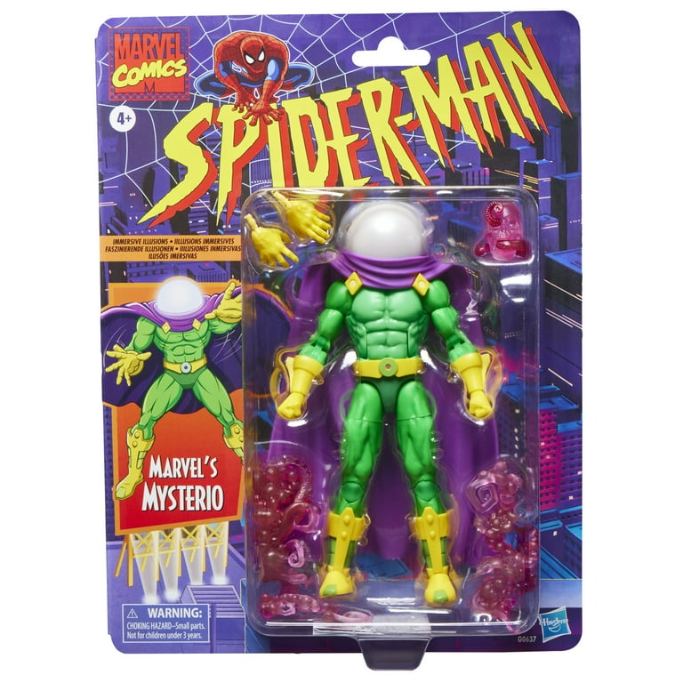 マーベルレジェンド　ミステリオ Marvel Legends Series Marvel's Mysterio, Retro Spider-Man Action