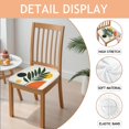 thumbnail image 2 of Boho Abstract Art Seat Covers for Dining Room Chairs Set Of 4,Stretch Printed Washable Chair Seat Cover with Elastic Ties and Button,Removable Waterproof Couch Cushion Covers, 2 of 6