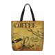 thumbnail image 1 of Easygdp Coffee Vintage Bolsa Tote para Mujer, Bolso de Hombro para Trabajo, Playa, Viajes, Compras y Supermercado, 1 of 7