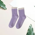 thumbnail image 2 of Paokuoon Non slip Socks Women Fuzzy Slippers Super Soft Non Slip Washable Winter Cozy Slippers, 2 of 9