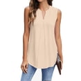thumbnail image 2 of LYMAYTER Women Tees Summer Fallow All Match Tees Tops for Female Fashion Pullover Soft Loose Tees Tops S-2XL, 2 of 8