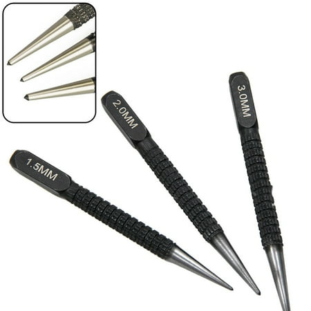 

Center punch locating punch drilling fixer black cylindrical nail punching pin