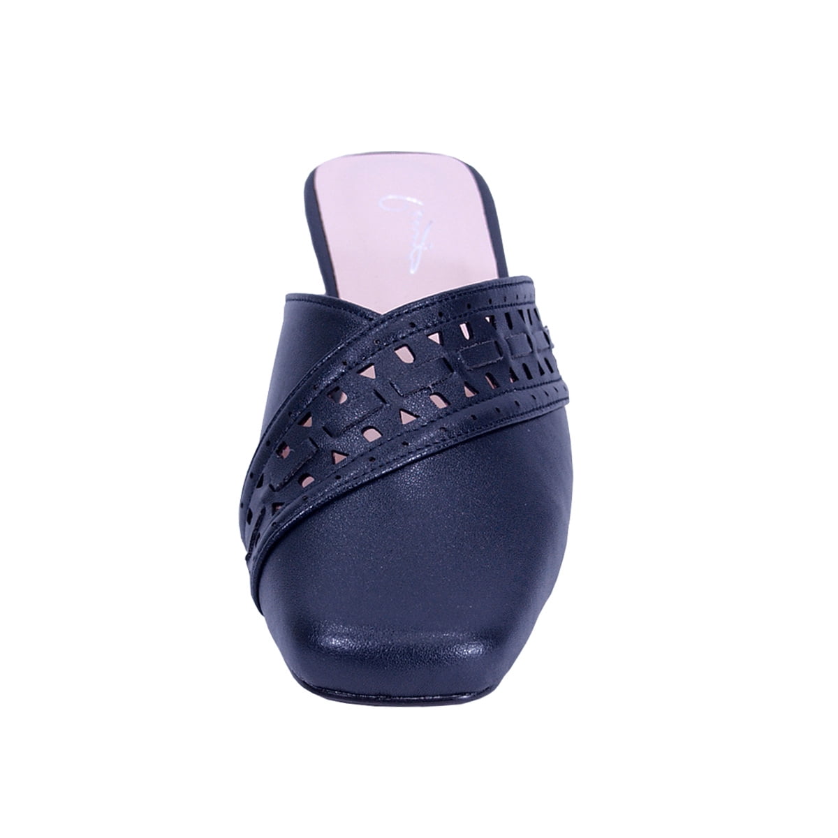PEERAGE Darcie (LC9038) Women Wide Width Dress Mule NAVY 11