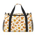 thumbnail image 1 of Balery Pumpkin Maple Leaves Bolsa de Gimnasio para Mujeres, Bolsa de Viaje con Bolsillo Húmedo, Bolsa de Fin de Semana para Mujeres, Bolsa de Viaje Resistente al Agua, 1 of 7