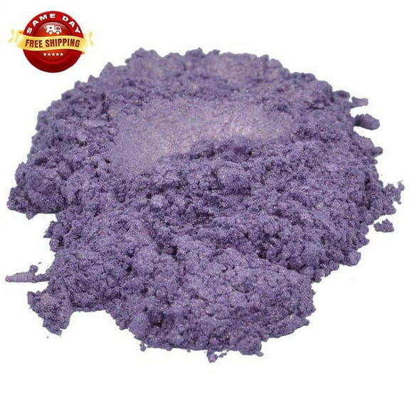 AMETHYST / PURPLE / VIOLET MICA COLORANT PIGMENT POWDER COSMETIC GRADE 1 OZ