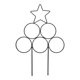 thumbnail image 1 of KAKOWELY 2 enrejados de hierro para plantas trepadoras de exterior, soporte metálico para plantas trepadoras, 1 of 5