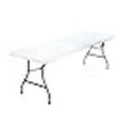 thumbnail image 3 of COSCO Table de Banquet Pliant en Deux avec Poignée, 8 Pi, Blanc, 3 of 4