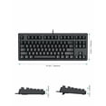 thumbnail image 2 of KM-G14 Mechanical Keyboard, Compact 87 Keys Gaming Keyboard with Blue Switches, RBG Light, 2 of 5