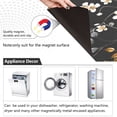 thumbnail image 3 of Dark Floral and Botanical Flower Magnetic Dishwasher Covers Refrigerator Magnet Kitchen Magnetic Sticker for Home Decorative 23 x 26 inch, 3 of 6