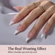 thumbnail image 3 of Presiona las uñas de gel BtartBoxNails French Pink XCOAT TIPS, 3 of 7