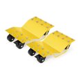 thumbnail image 2 of EDTara Wheel Dolly Set, Heavy Duty 4000lbs Capacity With Anti-Slip Surface, Security Lock, and 360° Swivel Casters for Cars, Trucks, Suvs, 2 of 7