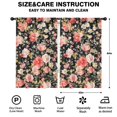 thumbnail image 2 of Blackout Kids Curtains,Pioneer Flower Childrens Insulated Curtains Set Of 2,Bedroom Essentials,Toddler Room Decor 52x84in(132x213cm), 2 of 4