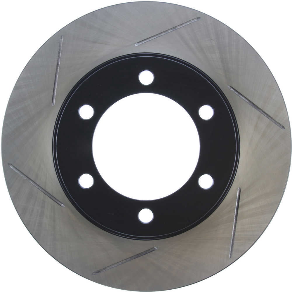 Stoptech Sport Slotted Brake Rotor; Front Right - 126.44112SR Fits select: 2004 TOYOTA TACOMA, 1995-2002 TOYOTA 4RUNNER