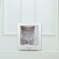 thumbnail image 2 of puerta de gato,Puerta para perros y gatos,puertas duraderas para mascotas,puerta para gatos y gatitos,4 de vía de cerradura interior exterior puerta pared porche,Suministros para mascotas, 2 of 8