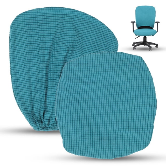 LEEYNEER 1 Ensemble Housse de Chaise de Bureau Housse de Tabouret Séparé Housse de Chaise Pivotante Élastique Fournitures pour la Maison