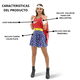 thumbnail image 4 of Disfraz Mujer Maravilla Deluxe Dama Talla Standard, 4 of 5