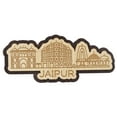 thumbnail image 5 of Printtoo Wooden Engraved Jaipur India Monuments Fridge Magnet Souvenir Gift Collectibles, 5 of 5