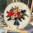 thumbnail image 2 of Kits de con Aro de Hermoso de Flores, Paquete de Material de para Principiantes Y Adultos Tipo B, 2 of 9