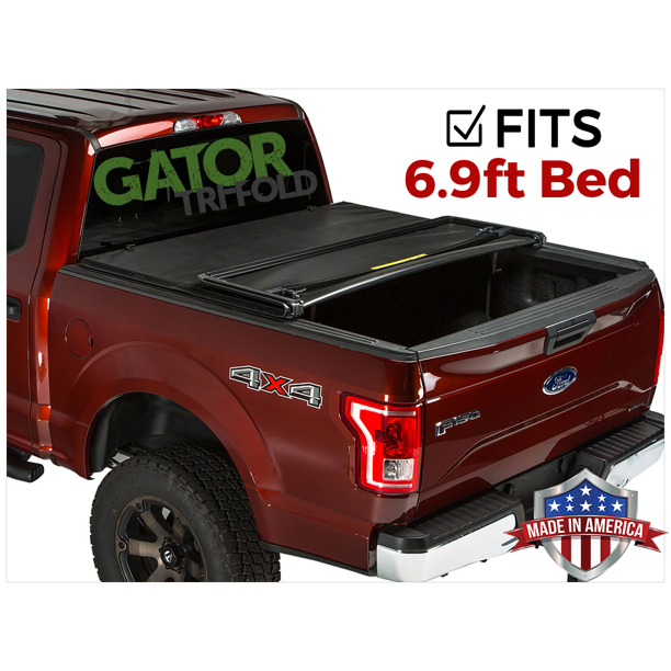 Gator Etx Tri Fold Fits 1999 2016 Ford Super Duty F250 F350 6 9 Ft Bed Only Tonneau Truck Bed Cover Made In The Usa 59307 Walmart Com Walmart Com