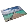 thumbnail image 2 of MKHERT Maldives Rasdhoo Atoll Kuramathi Island Summer Tropical Resort Doormat Rug Home Decor Floor Mat Bath Mat 30x18 inch, 2 of 3