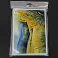 thumbnail image 3 of Kentucky Goldenrod in Watercolor Greeting Cards and Envelopes Pack of 8 7 in x 5 in, 3 of 3