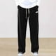 thumbnail image 1 of Pantalones largos para hombre, informales, modernos, lisos, para exteriores, deportivos, con cintura elástica y bolsillos, de poliéster., 1 of 6