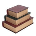 thumbnail image 3 of Joyero con forma de libro, Caja decorativa para biblioteca, moderna caja de almacenamiento de biblioteca falsos, Caja de Almacenamiento, organizador de 3 capas, para pulseras,, 3 of 7