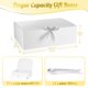 thumbnail image 2 of Cajas de regalo Colarr White con tapas de 30,5 x 23 x 10 cm, 24 unidades con cintas, 2 of 6