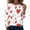 White_AN14, variant on Lumtrix Womens Valentine Tops Dressy Casual Crew Neck Long Sleeve Shirts Love heart Print Blouse Plus Size T Shirts Loose Fit Fall Clothes 2026 Blue 2XL