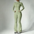 thumbnail image 2 of Apeya 2 Piece Workout Sets for Women, Yoga Set with Zip Long Sleeve Top and High Waist Elastic Bottoms, Soft Nylon Blend Activewear Multiple Colors Available for Yoga Fitness, 2 of 6