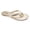 Light Gold, variant on Women's Flat Sandals - Cute and Comfy Dress Sandals for Everyday Wear