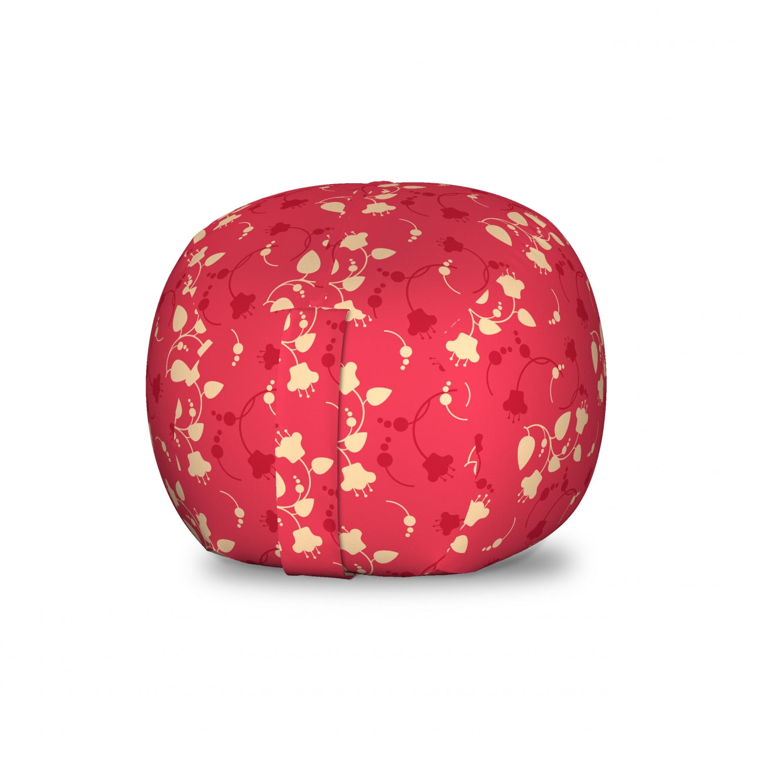 Floral Storage Toy Bag Chair, Spring Essential Silhouette Style