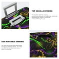 thumbnail image 5 of Balery Neon Mardi Gras Luggage Cover Protector, Scratch And Dirt Resistant, Fits 18-32 Inch Luggage - X-Large, 5 of 9