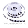 thumbnail image 2 of 2 Rolls Paw Print Ribbon Dog Ribbon Paw Ribbons Dogs Ribbon Paw Print Ribbon, 2 of 8