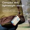 thumbnail image 4 of Mini Portable FM Radio Outdoor Solar Radio Bluetooth Speaker with Colorful Light Support Handsfree Call -A, 4 of 5