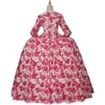 thumbnail image 4 of Catherine Rococo Dress French Court Rococo Colonial Dress Marie Antoinette Ball Gown, 4 of 7