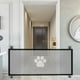thumbnail image 1 of Puerta de valla para cachorros, barrera de malla para perros, Protector portátil, valla de seguridad interior para mascotas, puerta para perros, pasil Estilo C, 1 of 10