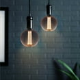 thumbnail image 5 of Next Glow LED Decorative Light Bulb 3.5 W, E26 Vintage Black Metal Cage Edison Light, 5 of 8