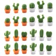 thumbnail image 1 of 24pcs Frigorífico Frigorífico Cactus estereoscópico Calcomanías Frigorífico Pegatinas Cocina Dibujos animados Calcomanías, 1 of 5