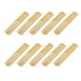 thumbnail image 3 of 10Pcs Tenor Saxophone Reeds Musical Instrument Accessories for Beginners Wood Color, 3 of 7