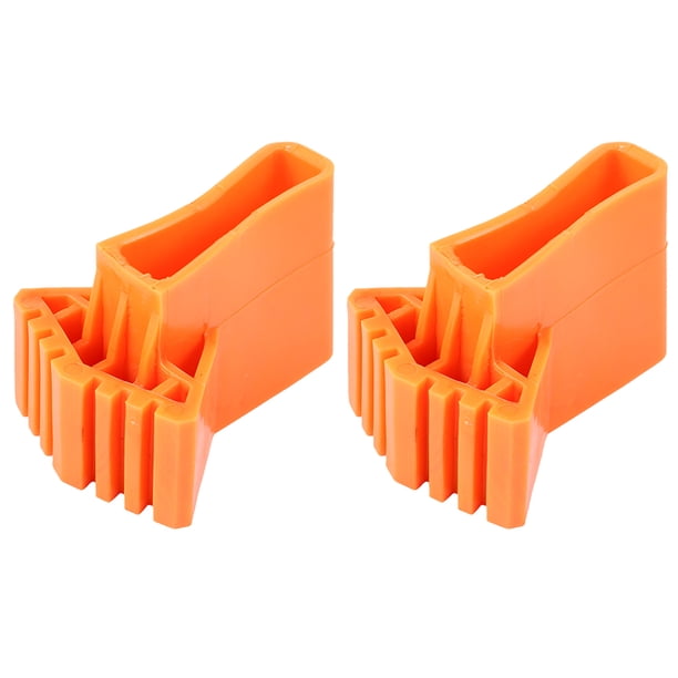 2pcs plegable patas de la escalera de protección Cubiertas Cubiertas Práctica Escalera Pierna antideslizantes