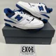 thumbnail image 1 of New Balance 550 White Team Royal Blue Black Sneakers BB550SN1 - Men's Size 8, 1 of 6