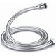 thumbnail image 1 of G852 PVC Smooth Shower Hose 1.5m/1.2m, Replacement Shower Hose, with Brass Connections, Flexible and Anti-Twist, Silver, 1 of 4