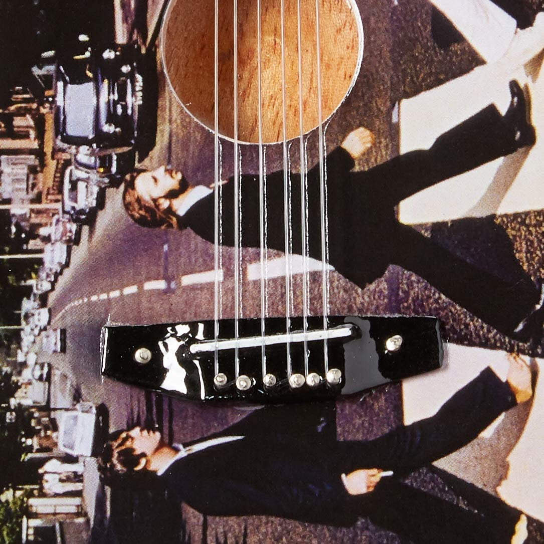 Beatles Fab Four Abbey Road Tribute - Miniature AXE  Mini Acoustic Guitar Replica - Officially Licensed Collectible (FF-001)