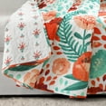 thumbnail image 2 of Lush Decor Poppy Garden Floral Cotton Reversible Throw, 60x50, Multi, Single, 2 of 5