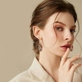 thumbnail image 3 of Xianyou - Boucles d'Oreilles en Pierre Naturelle Goutte d'Eau Boucles d'Oreilles Pendantes pour Femmes, 3 of 4