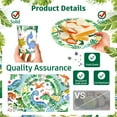 thumbnail image 3 of 175pcs Dinosaur Birthday Decorations Include Dinosaur Plates and Napkins Set, Banner, Hanging, Tablecloth, Cake Topper, Table Decor, for Boy Birthday Decorations and Dinosaur Theme Party, Serves 25, 3 of 7
