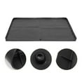 Voiceine Under Sink Mat Kitchen Silicone Under Sink Liner Drip Tray
